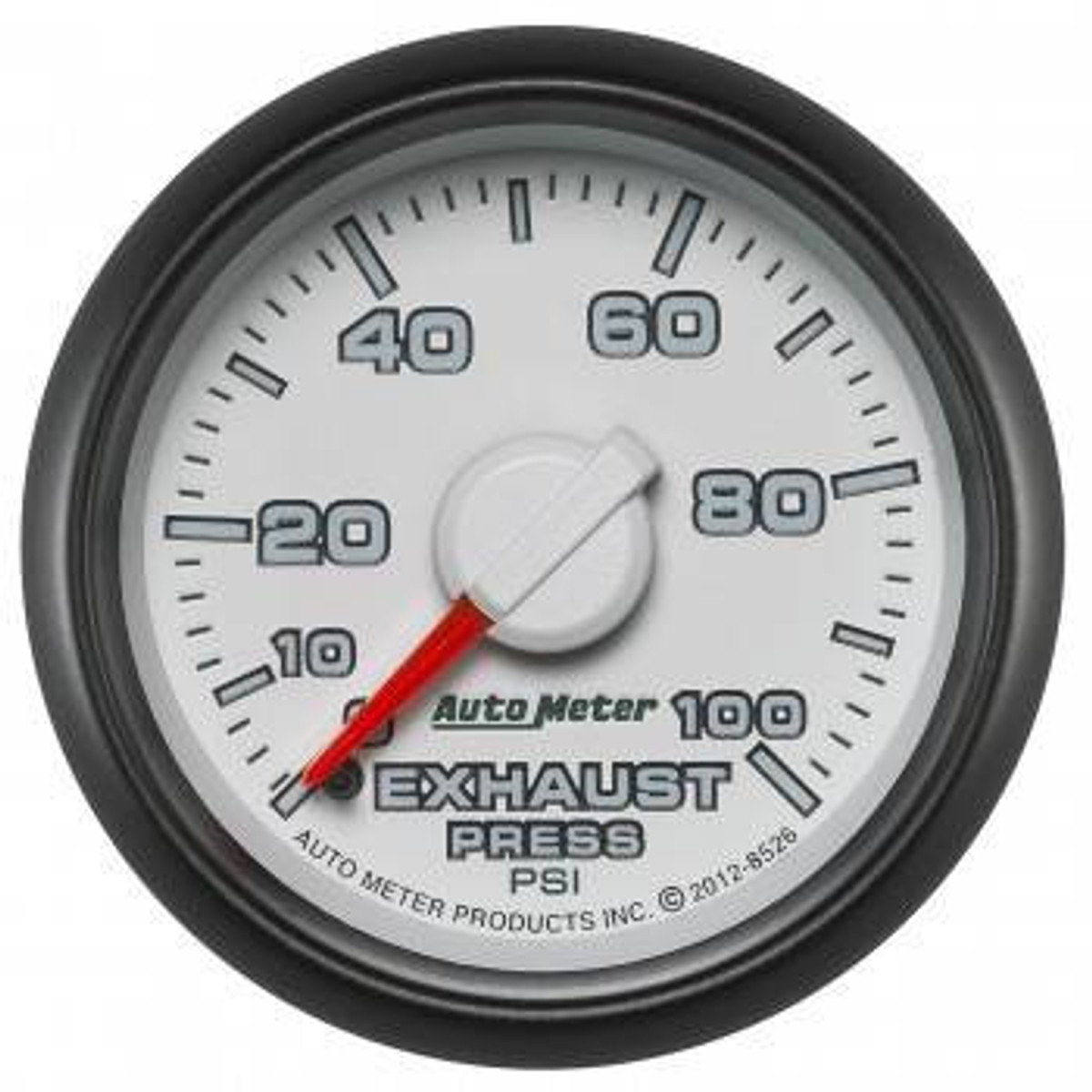 Auto Meter Gauges 2-1/16" Exhaust Pressure - 0-100 PSI - MECH - DODGE FACTORY MATCH 8526 