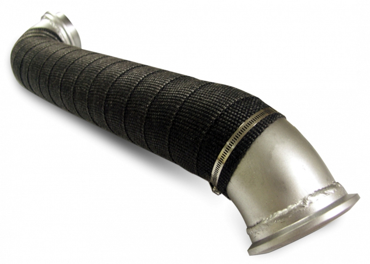 Diamond Eye 3" Aluminized Turbo Direct Pipe - 04-10 Duramax 6.6L 321056 