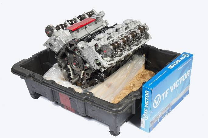 AER Manufacturing Long Block Engine - 2002-2004 Dodge 4.7L V8 Gas (32 Tooth Trigger) L4702CR 