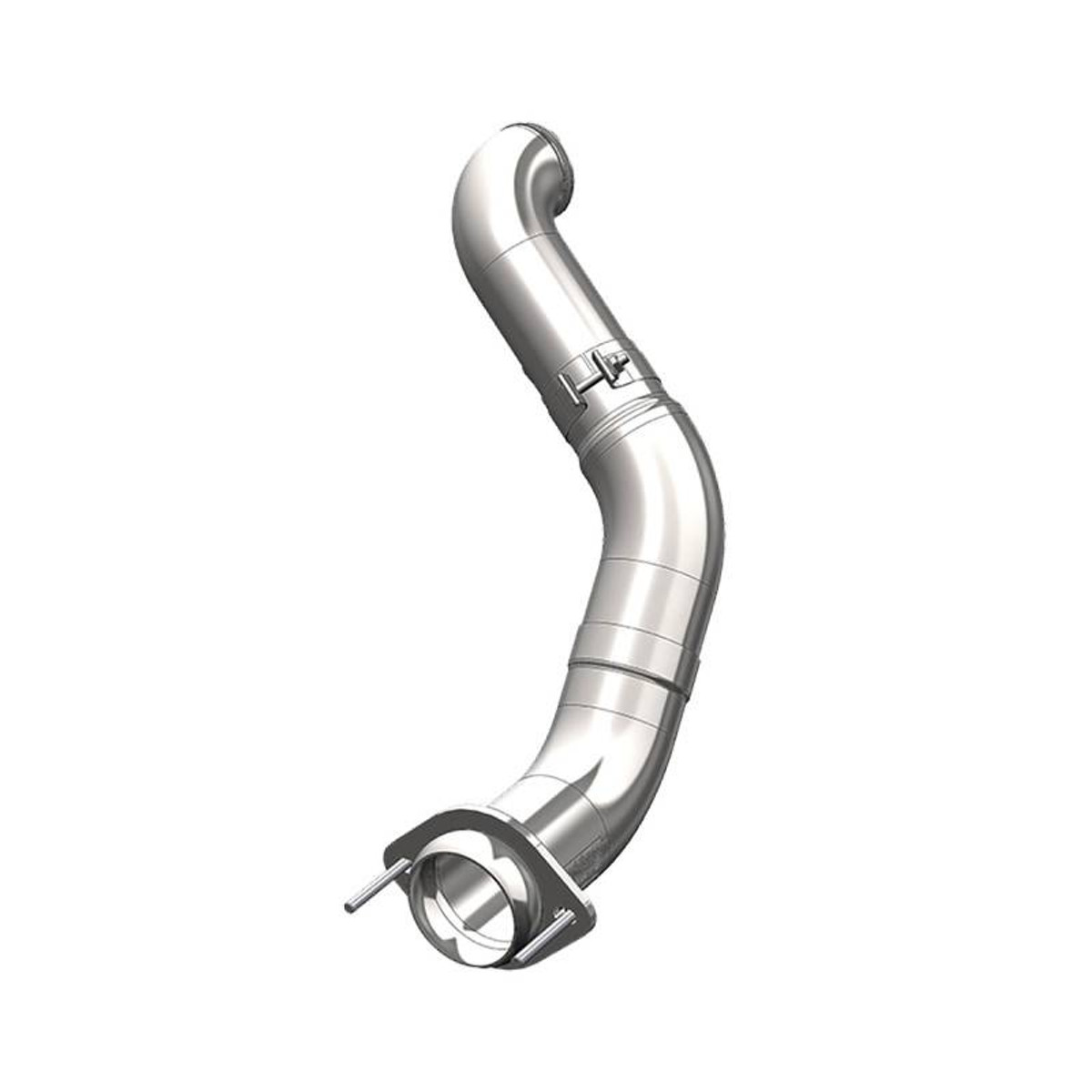 MBRP  - 4 Inch - T409 SS - Turbo Down Pipe - 2011-2015 Ford 6.7L Powerstroke CARB EO Num. D-763-1 FS9CA459