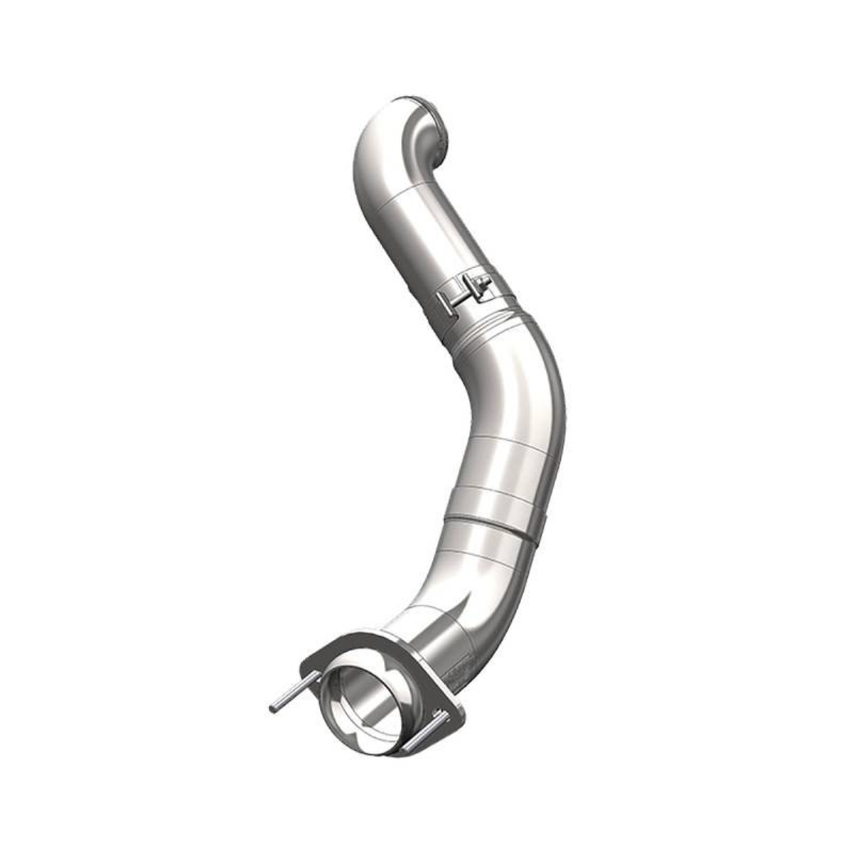 MBRP Exhaust MBRP  - 4 Inch - T409 SS - Turbo Down Pipe - 2011-2015 Ford 6.7L Powerstroke CARB EO Num. D-763-1 FS9CA459 