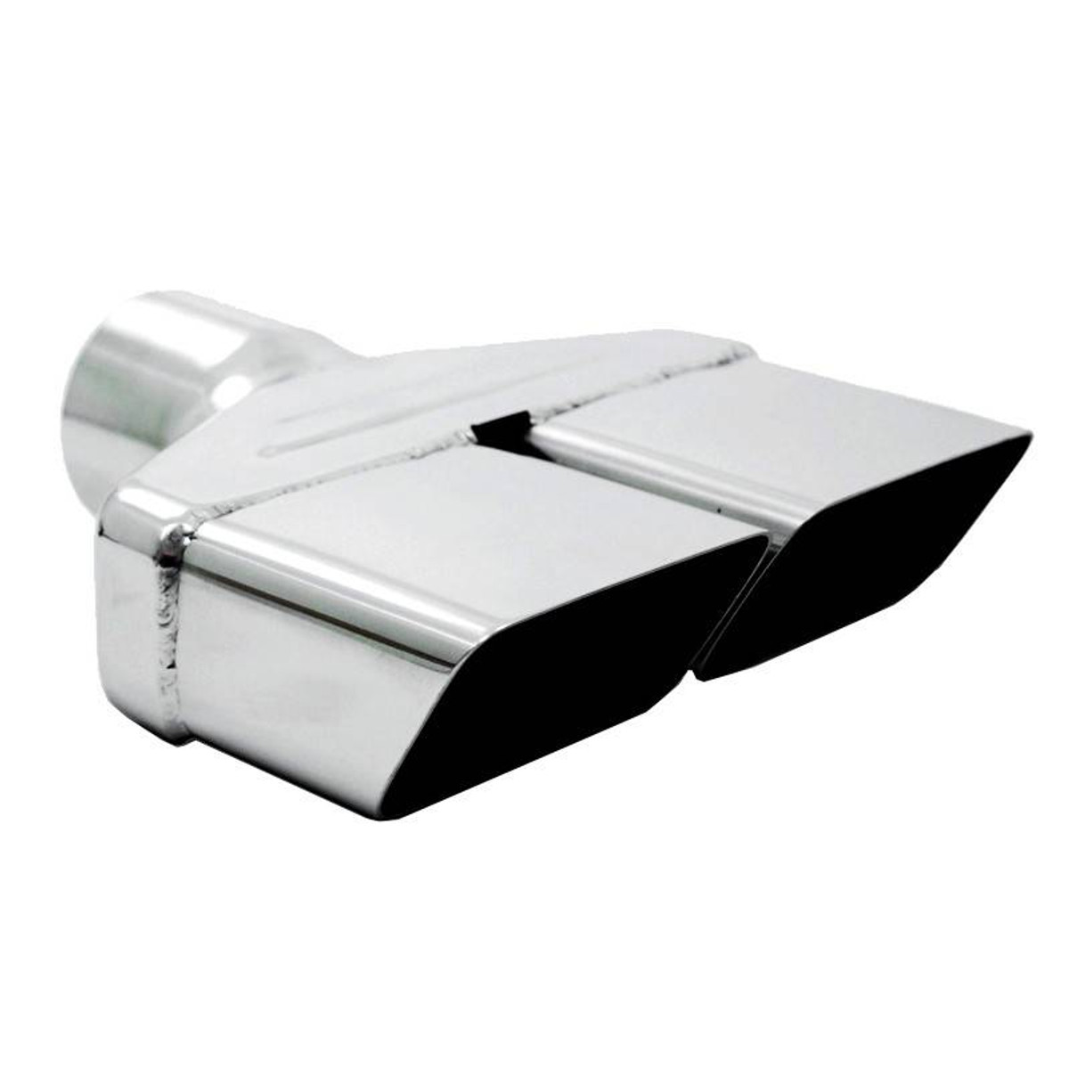 MBRP  - Exhaust Tip - 8 x 2.5 Inch Rectangle 2.5 Inch O.D. Inlet 8.25 Inch Overall Length T5118