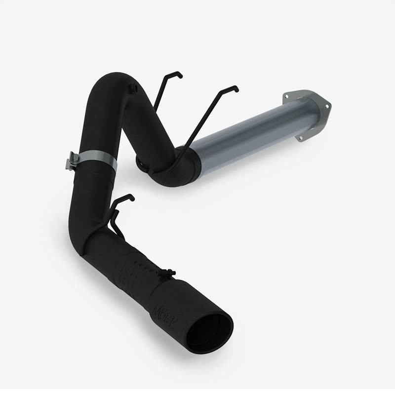 MBRP Exhaust MBRP Black Series - 4 Inch Filter Back Single Exhaust Pipe - 2017-2020 Ford F-250/350/450 6.7L S6289BLK 
