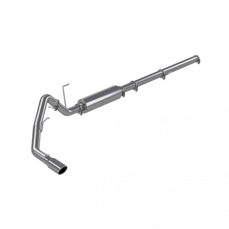 MBRP Exhaust MBRP Installer Series - 3 Inch - AL - Cat Back Single Side Exit - 2004-2008 Ford F-150 4.6/5.4L EC/CC SB S5200AL 