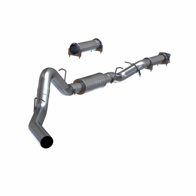 MBRP Exhaust MBRP Performance Series - 4 Inch - AL - Cat Back Single Side Exit Exhaust - 2001-2005 Silverado/Sierra 2500/3500 Duramax EXT/CC S6000P 
