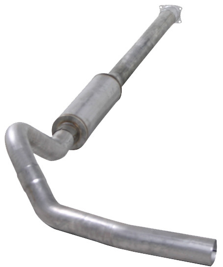Diamond Eye 4" Aluminized Cat Back Exhaust - 01-05 LB7 LLY  Duramax K4110A 