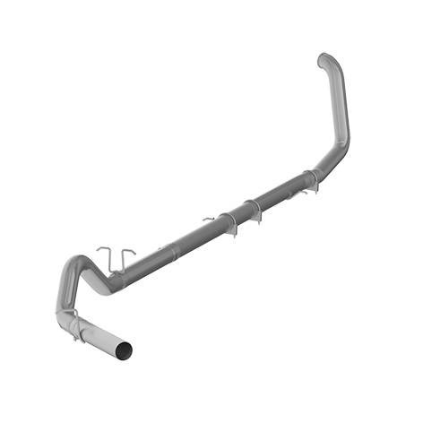 MBRP Exhaust MBRP PLM Series - 4 Inch - AL - Turbo Back Single Side Exit No Muffler Exhaust - 1999-2003 Ford F-250/350 7.3L Powerstroke S6200PLM 