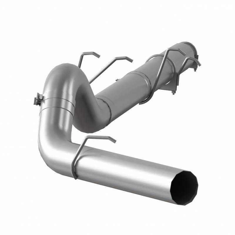MBRP Exhaust MBRP PLM Series - 5 Inch - AL - Filter Back Single Side Exit No Muffler Exhaust - 2003-2007 Ford F-250/350 6.0L, EC/CC S62260PLM 