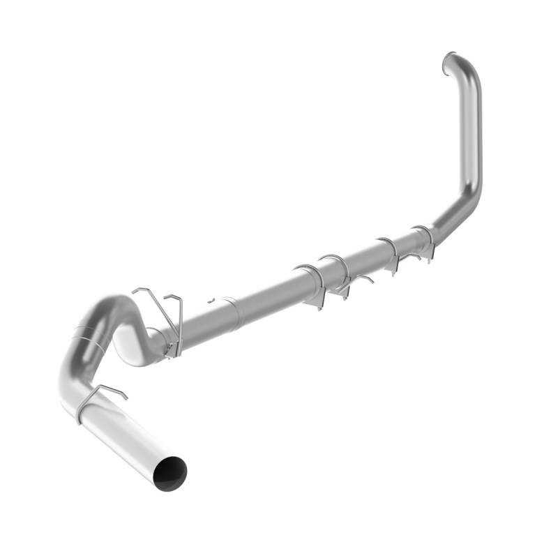 MBRP Exhaust MBRP SLM Series - 5 Inch - T409 SS - Turbo Back Off Road Single Side Exit No Muffler Exhaust - 1999-2003 Ford F-250/350 7.3L S62220SLM 