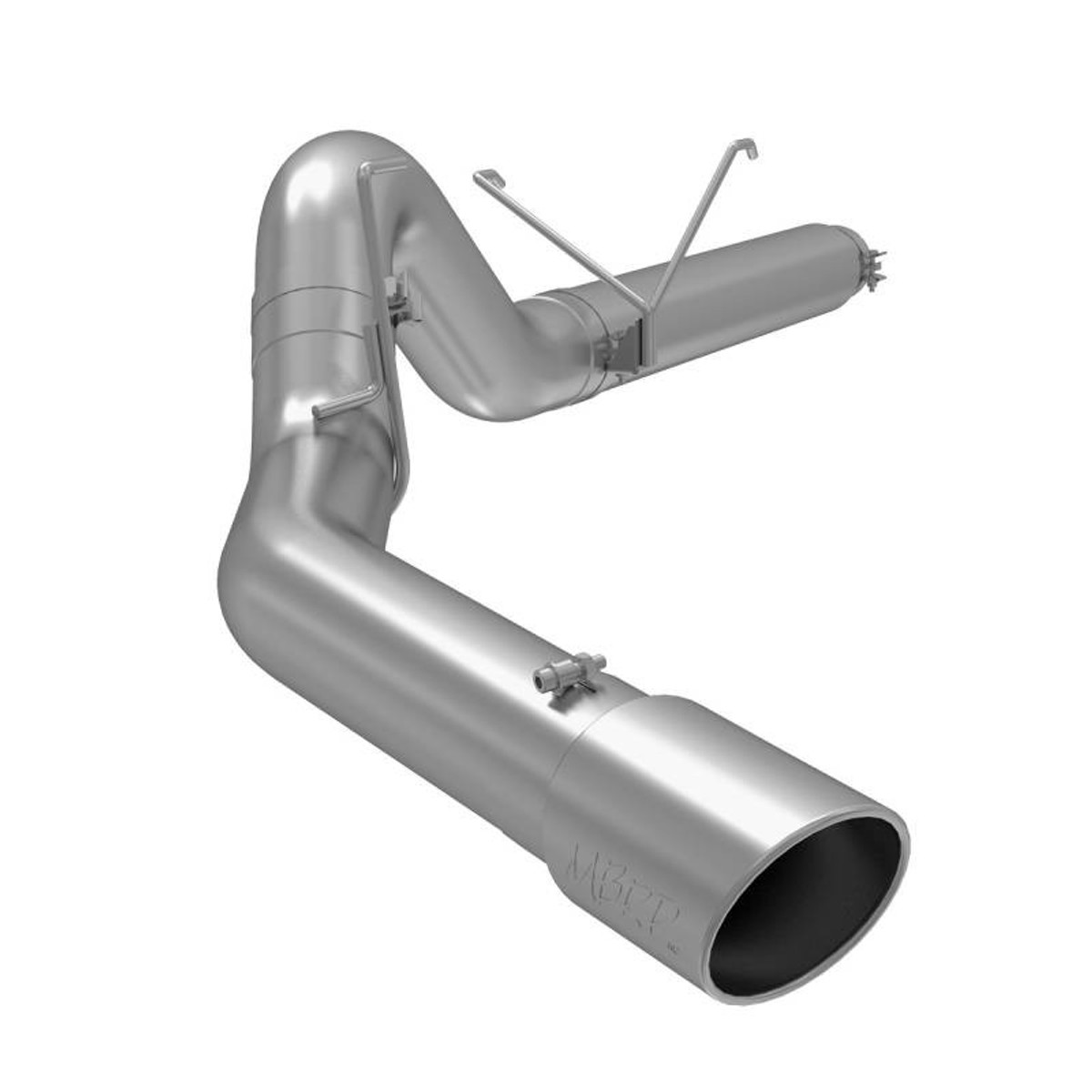 MBRP Exhaust MBRP XP Series - 5 Inch - T409 SS - Filter Back Single Side Exit Exhaust - 2007-2012 RAM - 2500/3500 Cummins 6.7L S61340409 