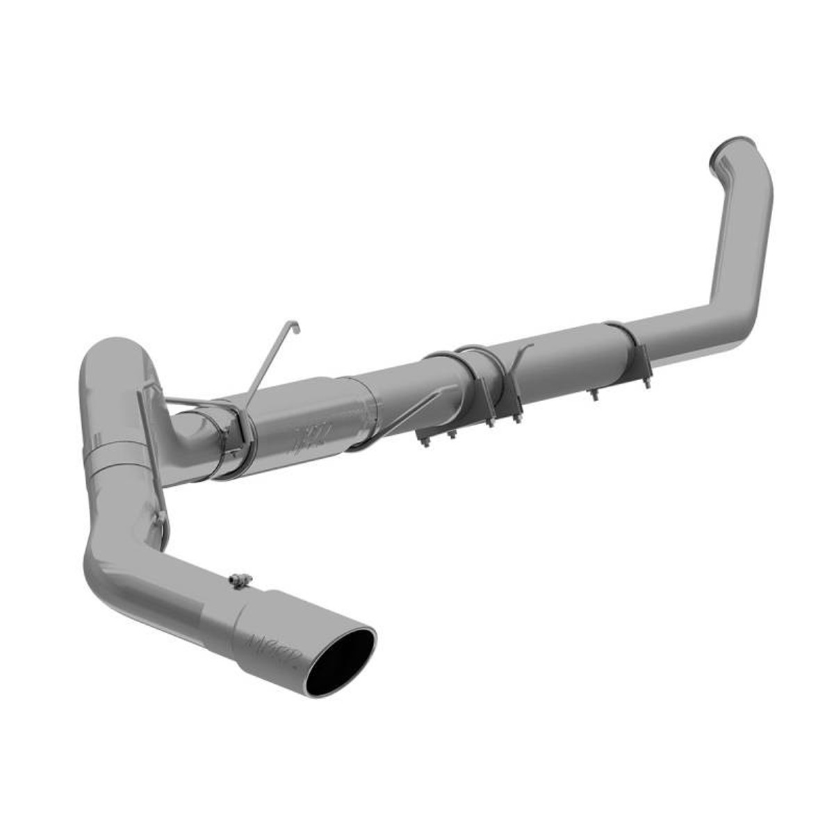 MBRP Exhaust MBRP XP Series - 5 Inch - T409 SS - Turbo Back Single Side Exit Exhaust - 2003-2004 Dodge Ram 2500/3500 5.9L Cummins S61140409 