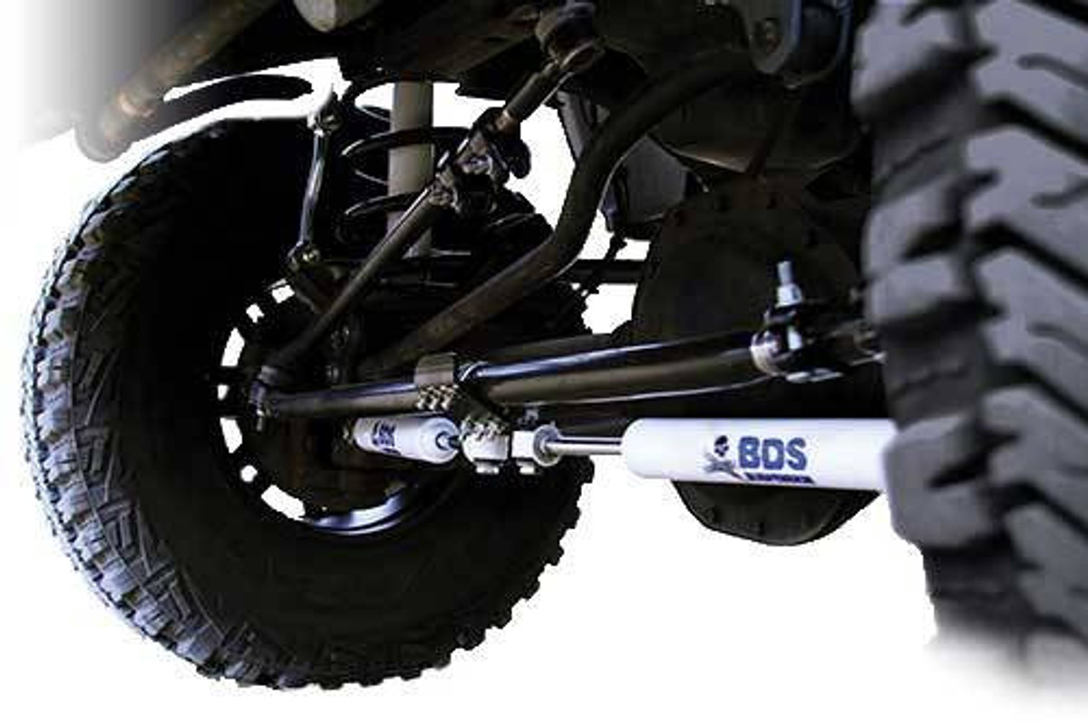 BDS Suspension 55363 - Dual Steering Stabilizer Mounting Kit - 01-10* GM 3/4 Ton 