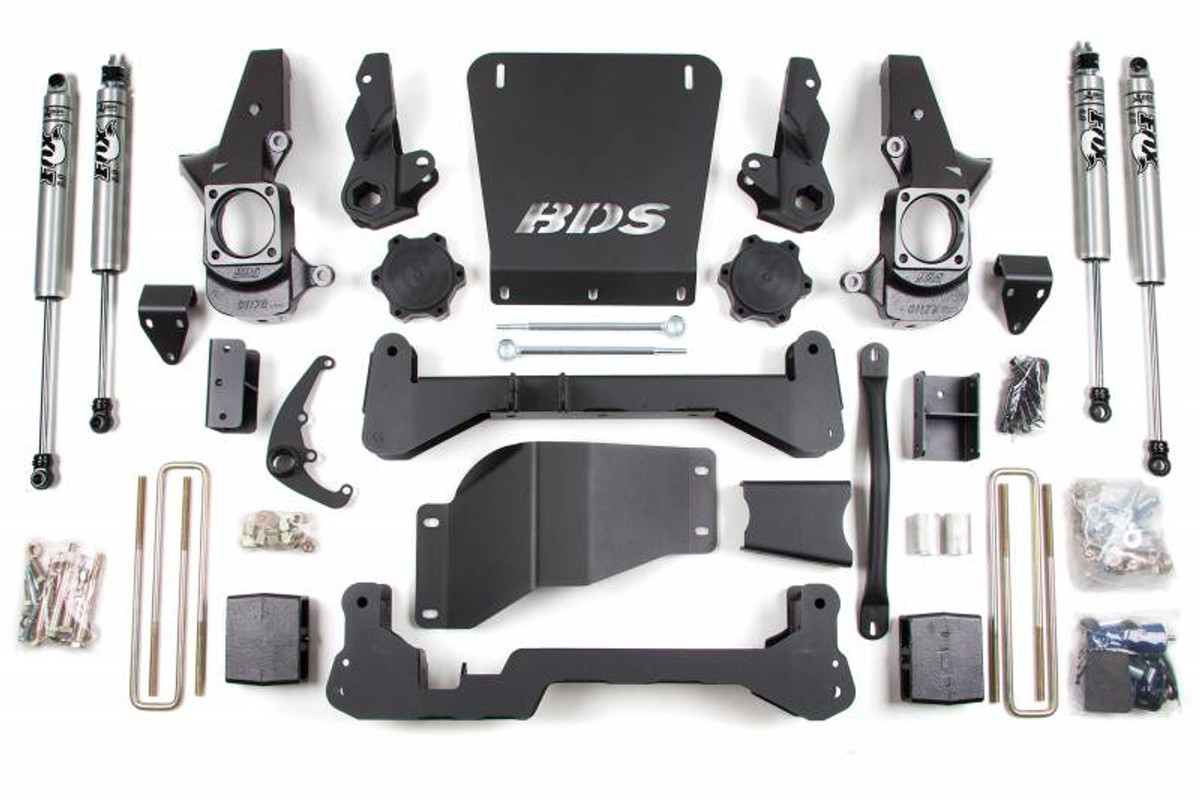 7" Lift Kit (FOX 2.0 Shocks) - 01-10 Chevy/GMC HD 4WD 189FS