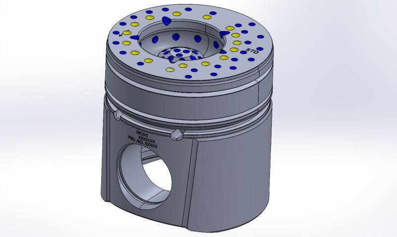 Speed of Air Piston & Ring Set(Standard)- 94-98 Cummins 5.9L