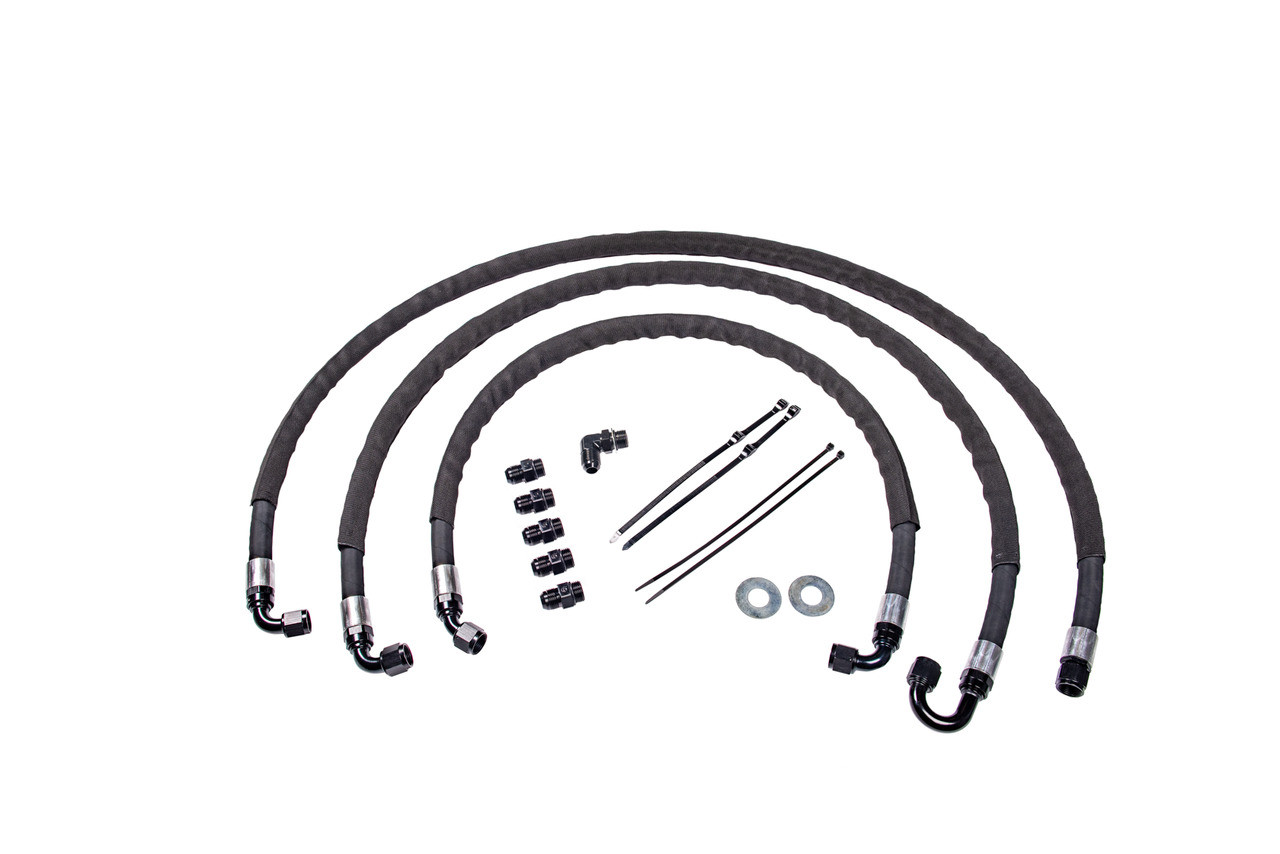 Fleece Transmission Cooler Line Set 2015-16 LML Duramax