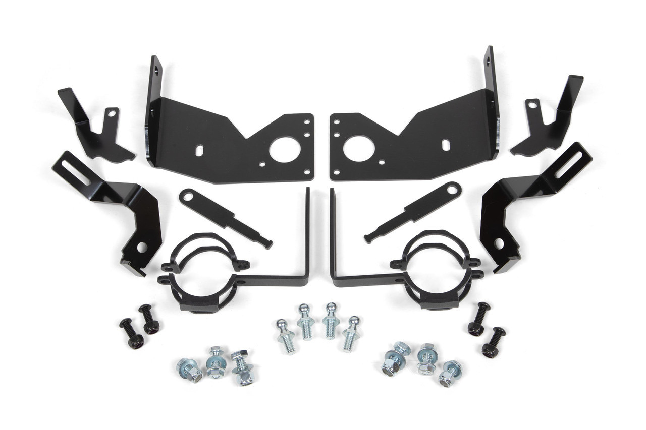 BDS - Ride Height Sensor Relocation Bracket Kit - 2023-2024 Ford F250/F350  4WD 123303