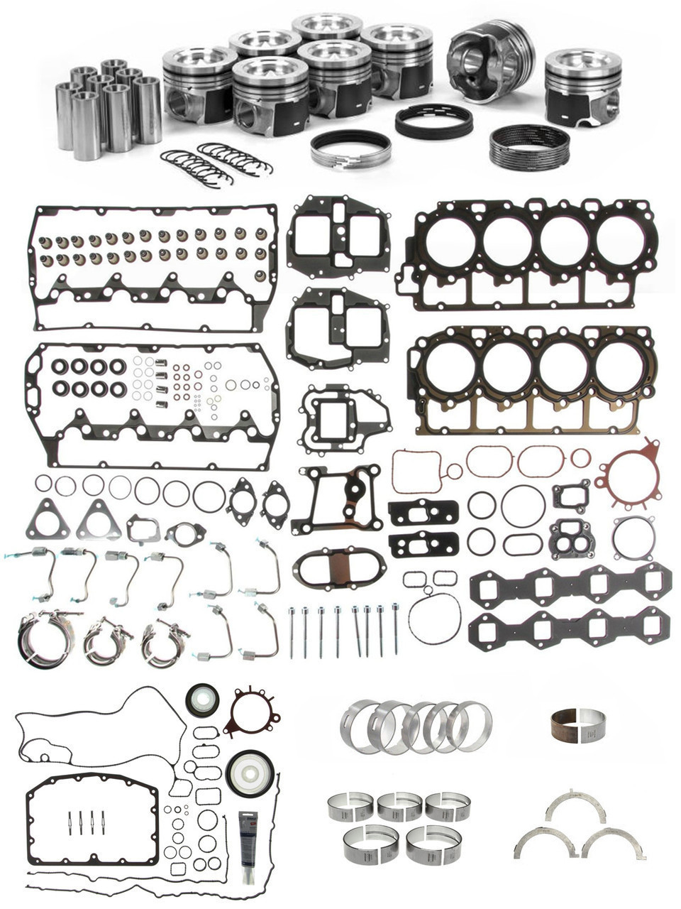 ジリオンHLC1516 7.3 6.7 Powerstroke Daily Driver Cylinder Head Reman 11-19