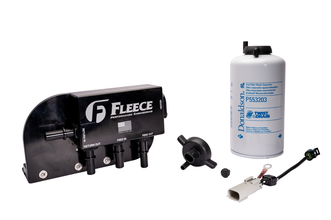 Fleece Under-Bed Fuel Filter for 17-24 Ford 6.7L Power Stroke