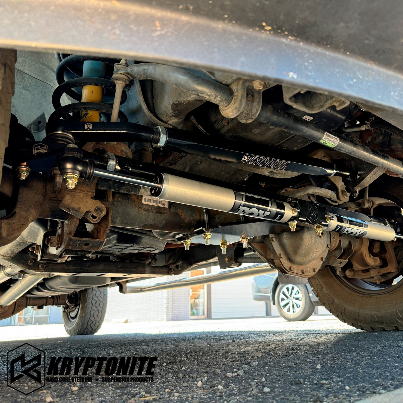 Kryptonite Death Grip Dual Steering Stabilizer Kit 03-13 RAM
