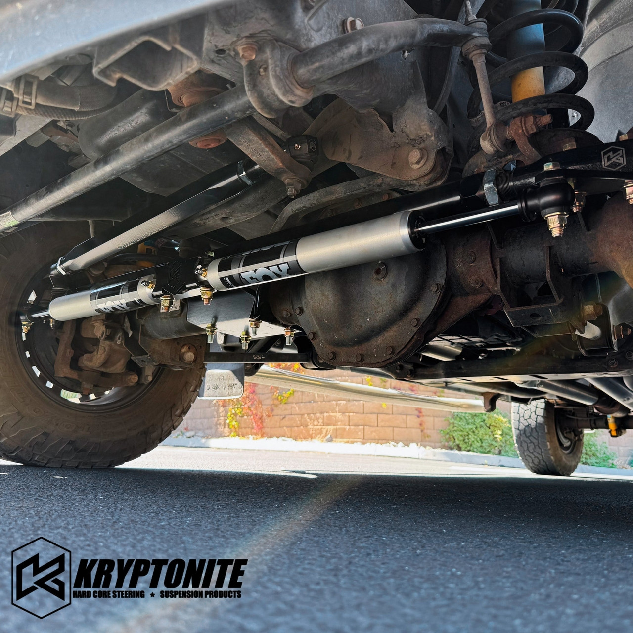 Kryptonite Death Grip Dual Steering Stabilizer Kit 03-13 RAM