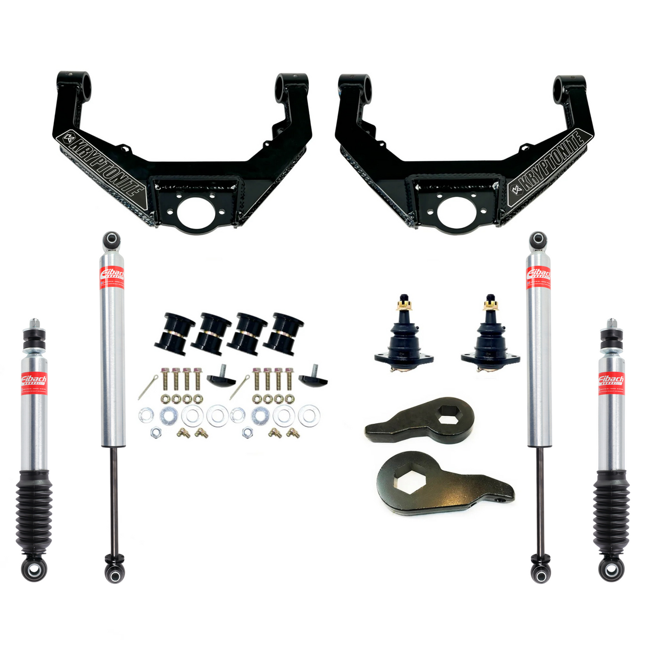 Kryptonite - Stage 3 Leveling Kit with Eibach Shocks - 2001-2010
