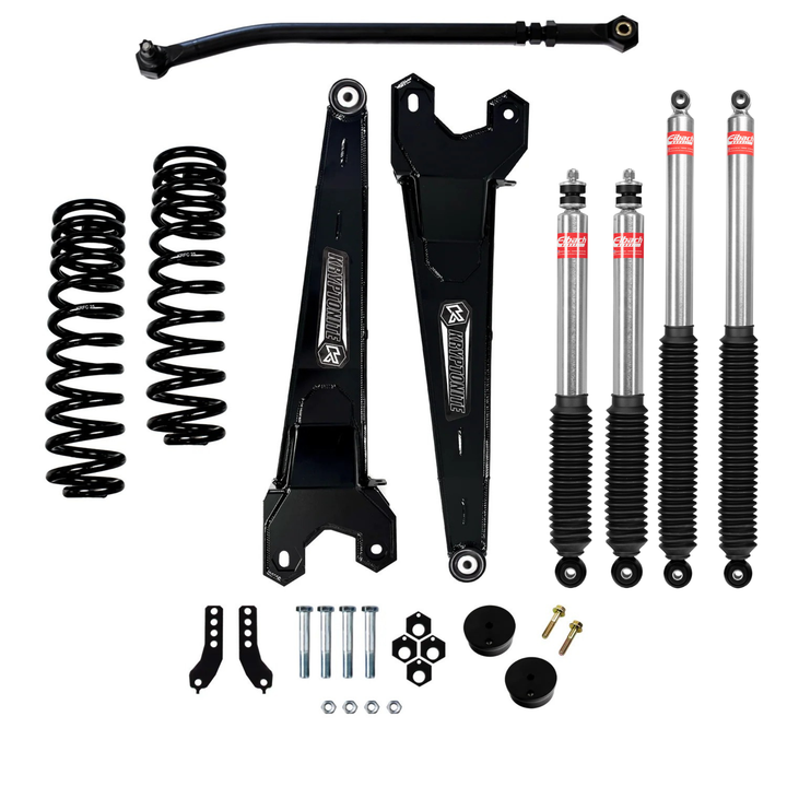 Kryptonite - Stage 3 Leveling Kit with Eibach Shocks - 2017-2025