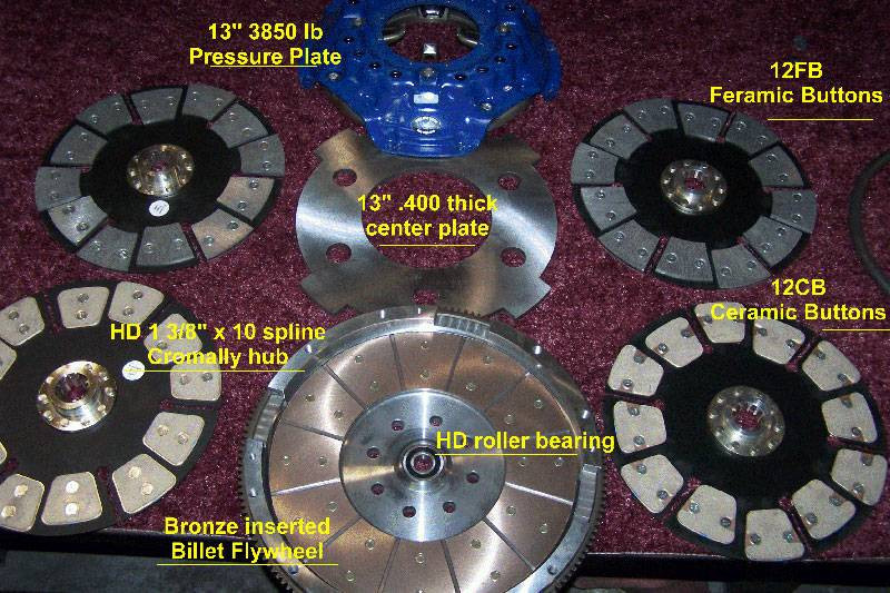 South Bend Clutch 650HP Dual Disc with Flywheel 2000.5-2005.5 Dodge