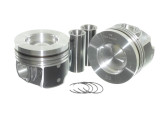 DUALOY Piston & Premium PVD Ring Kit (1.0mm Over) - 2011-2016 GM 6.6L LML LGH Duramax 7225DKP.1.0MM