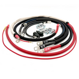 Big 7 Battery Cable Kit - 2/0GA - Angled 90 - 2008-2010 Ford 6.4L Power Stroke - F250/F350 - FPSD08-64-00G-90
