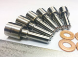 DDP - Dynomite Diesel Products Dynomite Diesel - (30% Over) 90HP Injector Nozzle Set - 2004.5-2007 Dodge 5.9L Cummins - 325-90NZ 