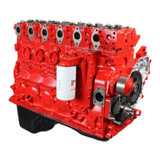 Industrial Injection - 5.9L Dodge Cummins 24-Valve Stage 1 Long Block Engine (1998-2002) - PDM-24VSTLB