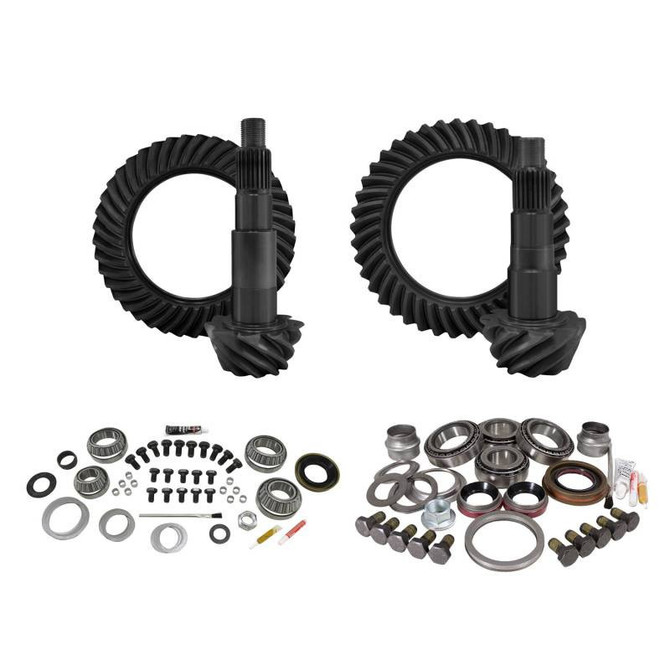 Yukon Gear & Axle Yukon Gear And Install Kit Package For Jeep JK Rubicon 4.56 Ratio YGK054 