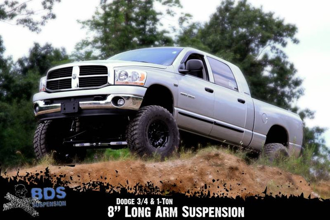 BDS Suspension 8" Performance Coilover Lift Kit (FOX 2.0 Shocks) - 2003-2007 Dodge / Ram 2500 / 3500 4WD Diesel 653F 