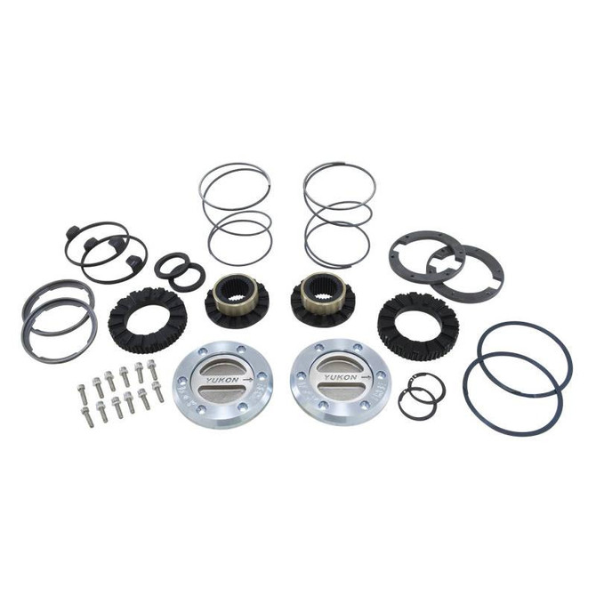 Yukon Gear & Axle Yukon Hardcore Locking Hub Set For Dana 60 30 Spline 75-93 Dodge 77-91 GM 78-97 Ford YHC70003 
