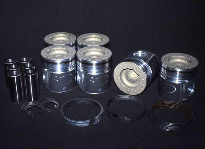 Speed of Air Piston & Ring Set (1.0MM OVER) - 1998-2002 Cummins 5.9L ISB 24V XA7198-1.0K1
