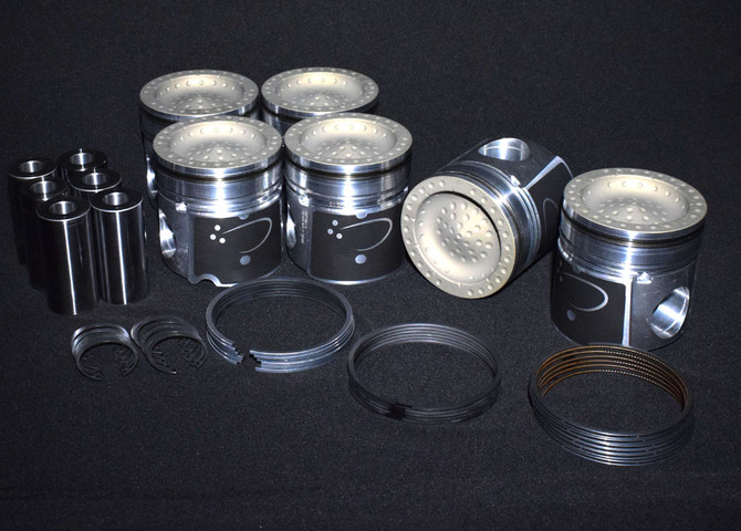 Speed of Air Piston & Ring Set (1.0MM OVER) - 2009-2013 Cummins 6.7L I6 24V ETJ XA7202-1.0K1