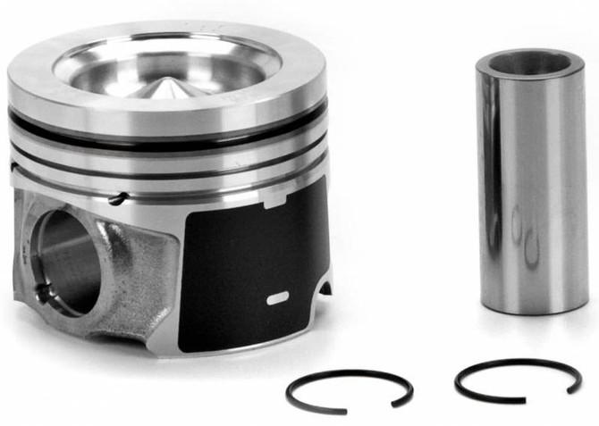 UEM - Dualoy Diesel Pistons DUALOY Piston Kit (Standard) - 2003-2004 Ford 6.0L Power Stroke 7203DKT.STD 