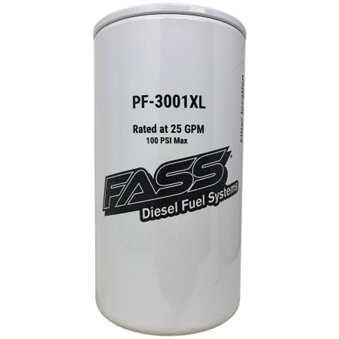 FASS Fuel Air Separation Systems PF3001XL Extended Length Particulate Filter for use with FASS Fuel Systems 