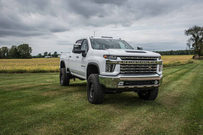 BDS Suspension BDS - 5" Lift Kit - High Clearance Crossmembers - Nitro NX2 Shocks - 2020-2024 GM 2500 / 3500 HD 4WD W/O Overload Springs 766H 