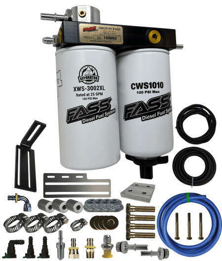 FASS Fuel Air Separation Systems FASS Drop-In Fuel Filtration System - 2003-2007 Dodge RAM 5.9L Cummins DIFSRAM2001 