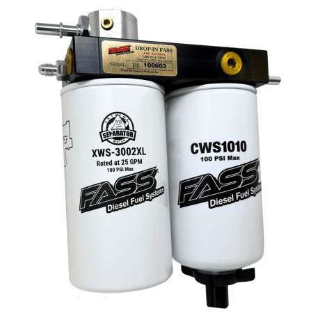 FASS Fuel Air Separation Systems FASS Drop-In Fuel Filtration System - 2003-2007 Dodge RAM 5.9L Cummins DIFSRAM2001 