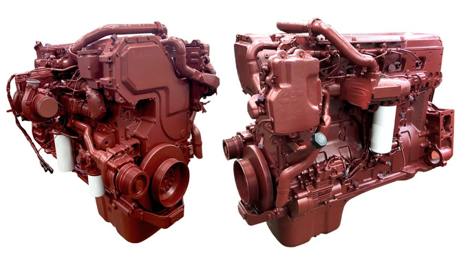 Reviva Remanufactured Diesel Engines Long-Block Engine - 2010-2012 Cummins 15L ISX CM2250 - 68H0L015A 
