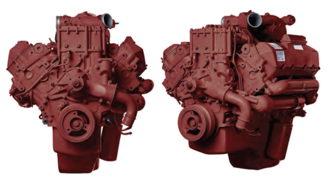 Reviva Remanufactured Diesel Engines Drop-In Engine - 1994-1996 T444E 7.3L International Truck & Bus (High Torque / New Injectors) - 59F4D210H 