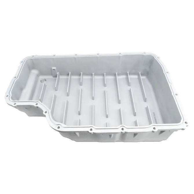 PPE - 10R140 Cast Aluminum Deep Transmission Pan (Black) - 2020-2022 Ford 6.7L Power Stroke - 328053520