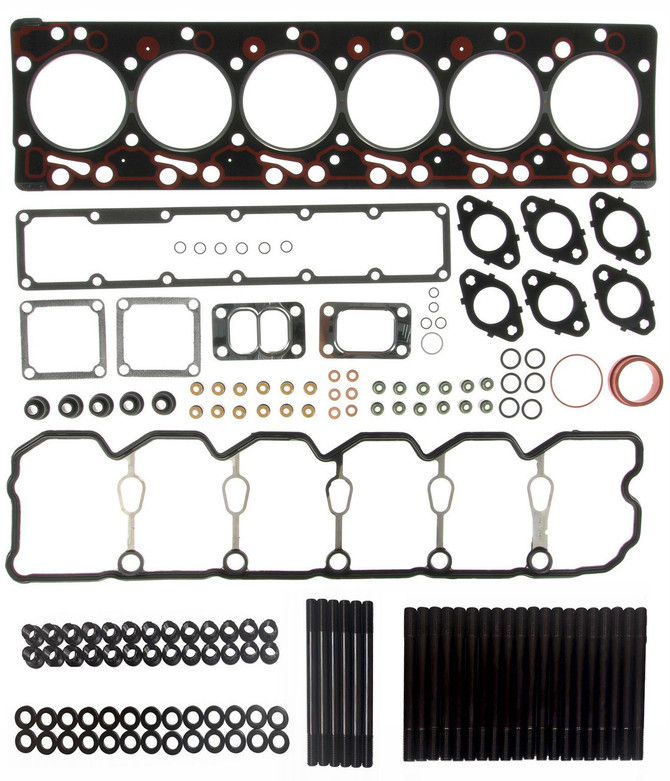 Performance Diesel Parts Head Gasket kit with Gator Studs - 1998.5-2002 Dodge RAM 5.9L 24V Cummins - HGKS-D9802-GAT 