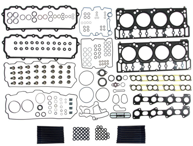 Performance Diesel Parts Head Gasket kit (20mm Dowel) with Gator Studs - 2005-2007 Ford 6.0L Power Stroke - HGKS-F0507-GAT 
