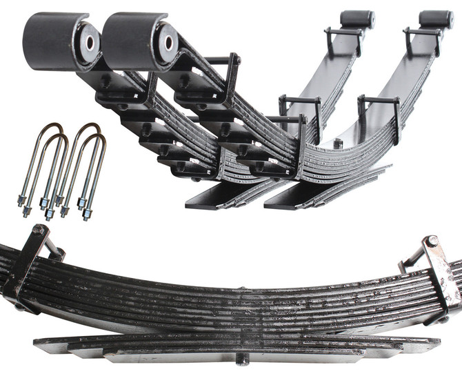 Carli - HD Rear Progressive Leaf Spring Kit - 2" Lift - 1500 Lbs Constant Load - 2010-2012 Ram 2500/3500 Hemi - CS-DFSP-10-H-HD