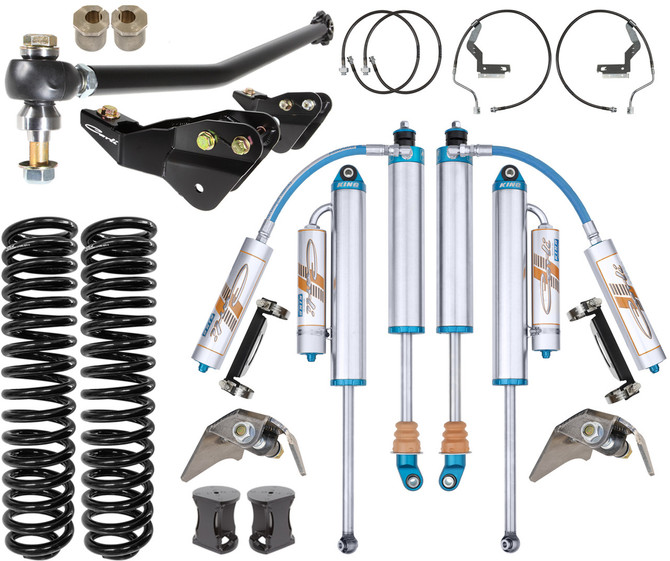 Carli Suspension Carli - Dominator 3.0 System - 4.5" to 5.5″ Lift - 2017-2022 Ford F250/F350 4X4 Diesel - CS-F45-D30-17 