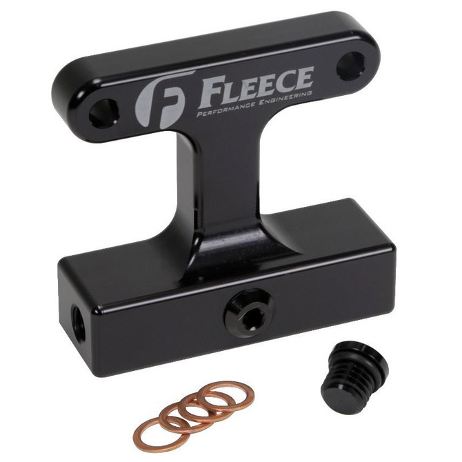 Fleece Performance Engineering Fleece - 3rd Gen Fuel Filter Delete - 2003-2007 Dodge 5.9L Cummins - FPE-FFD-RO-3G 