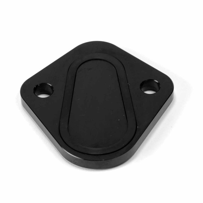 Fleece Performance Engineering Fleece - Mechanical Fuel Pump Block Off Plate - 1989-1998 Dodge 5.9L 12V Cummins - FPE-CUMM-FBOP 
